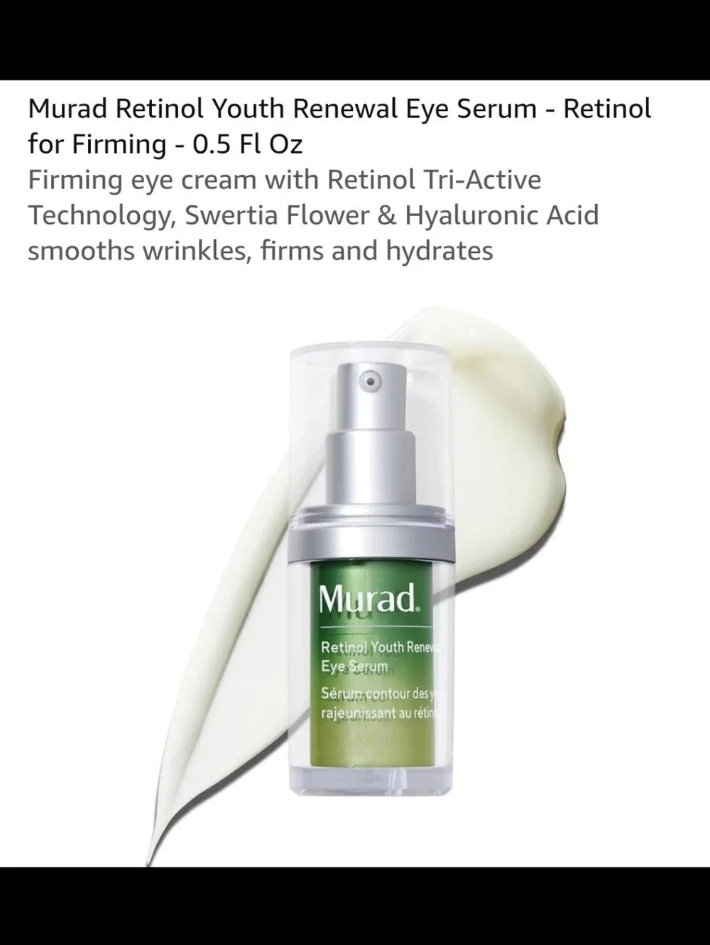 Murad Retinol Youth Renewal Eye Serum - Green